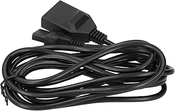 Hilitand 15Pin Extension Cable 3 Meter Controller Extension Cord for SNK for Neo Geo for AES/CD Gamepad(Black)