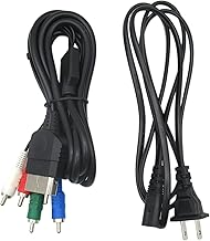 Component AV Cable & Power Cord HD for The Original Xbox