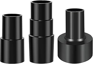 3Pcs Universal Vacuum Hose Adapter Wet Dry Plastic Vacuum Converter Hose Adapter kit 2-1/2" to 1-1/4", 1-1/4" to 1-3/8" to 1-1/2", 1-3/8" to 1-1/4" Reducer Attachments for Vacuum Cleaner