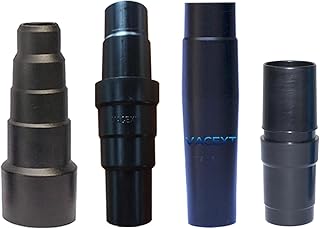 Vacuum Hose Adapter Kit - Vacuum Attachment Adapter Kit Compatible with Most Vacuum Cleaners - Pool Hose Adapter 1-1/4" or 1-1/2" Hose Connector - Hose Reducer - 1-7/8'' to 1 1/4'' Vacuum Hose Adapter