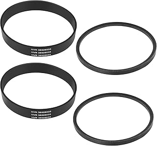 KEEPOW 2 Sets Vacuum Belts Compatible with Hoover 38528034/38528035 Self Propelled Windtunnel Belt