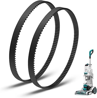 JEDELEOS Replacement Belts for Hoover Smartwash FH52000, FH52001, FH52002, FH52002G, FH52004PC, FH52013, FH53000PC Automatic Carpet Cleaner (Pack of 2)